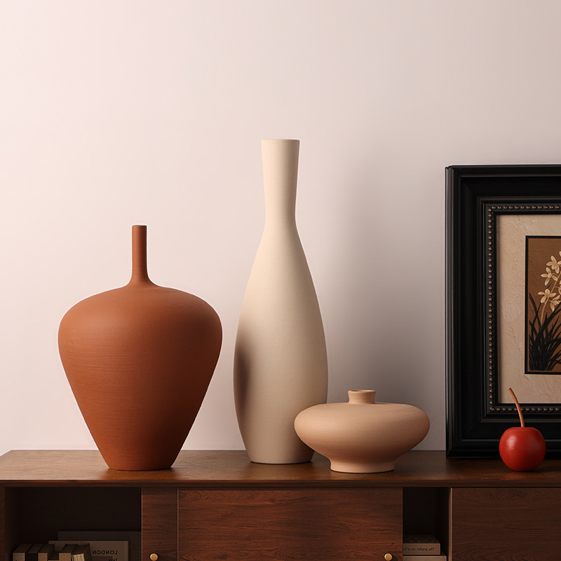 CAPIRON Nordic Retro Ceramic V - Pampas Grass Decor 评论和价格