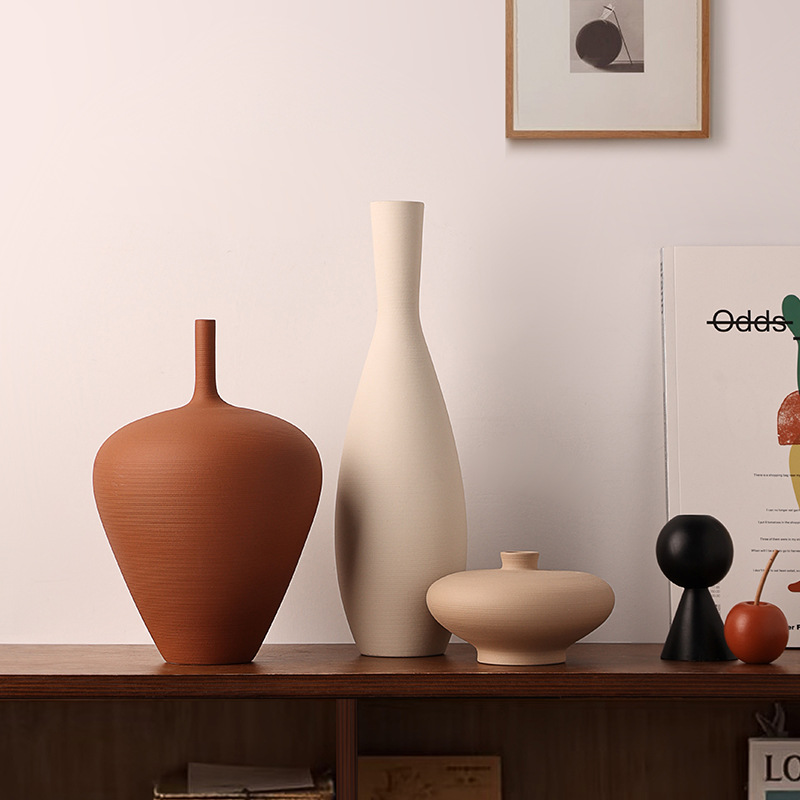 CAPIRON Nordic Retro Ceramic V - Pampas Grass Decor 评论和价格