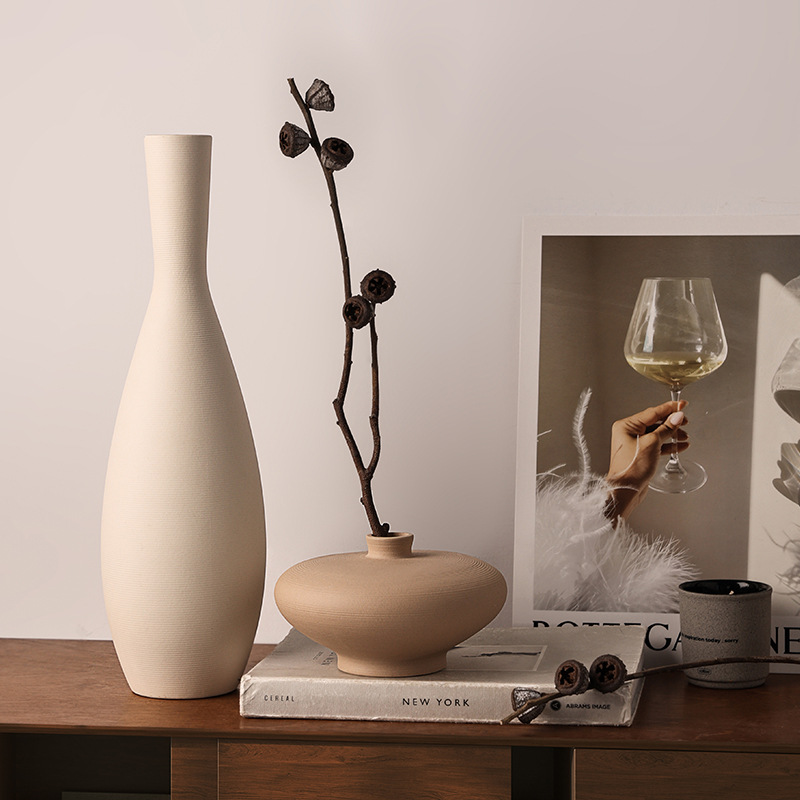 CAPIRON Nordic Retro Ceramic V - Pampas Grass Decor 评论和价格