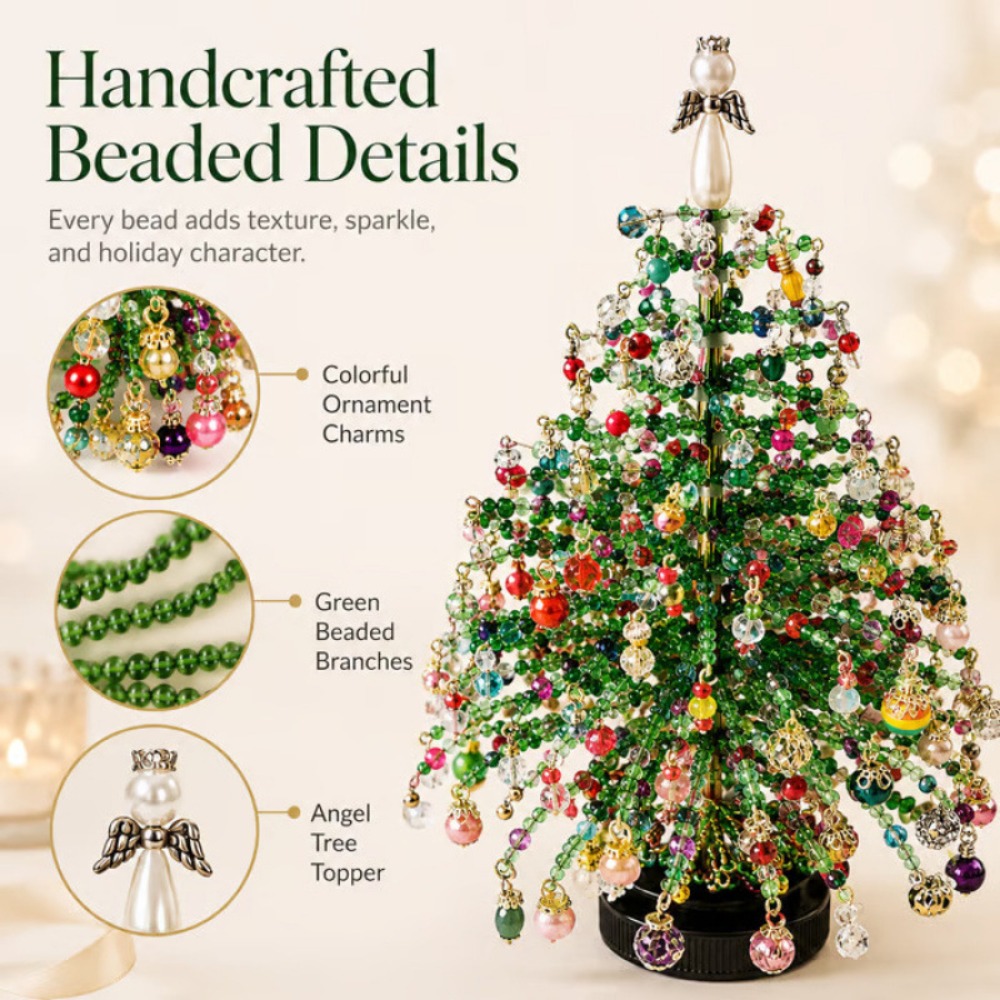 Multi‑Theme DIY Beaded Tree Cr - Home Decor Theme 评论和价格