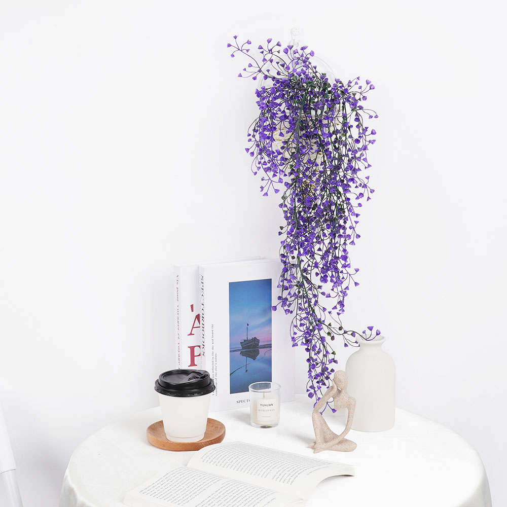 1pc Artificial Eucalyptus Ratt - Rattan Plant Basket 评论和价格