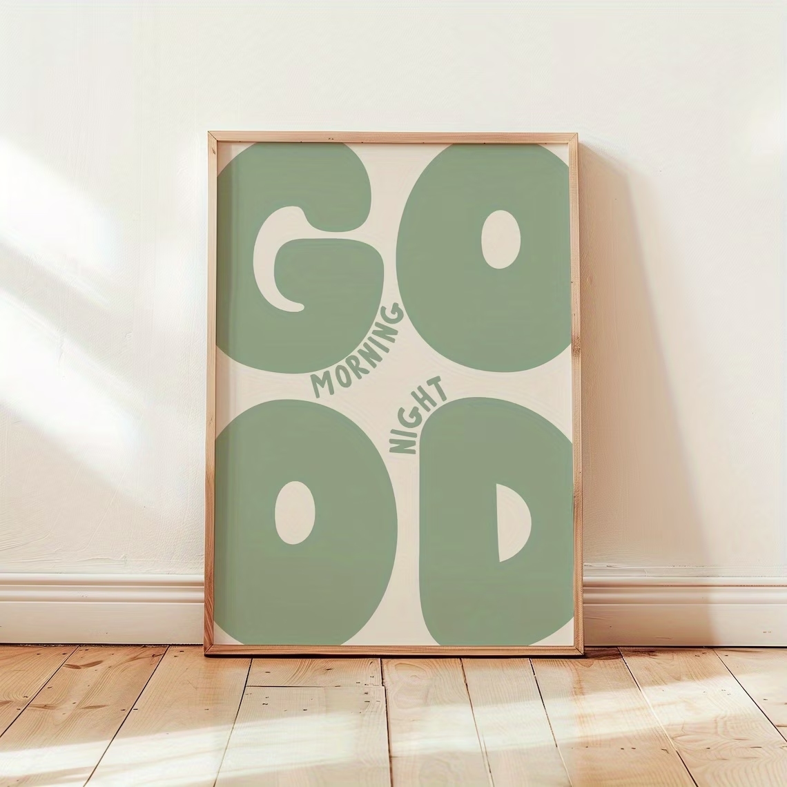 Modern Green Good Morning Good - Home Decor Theme 评论和价格