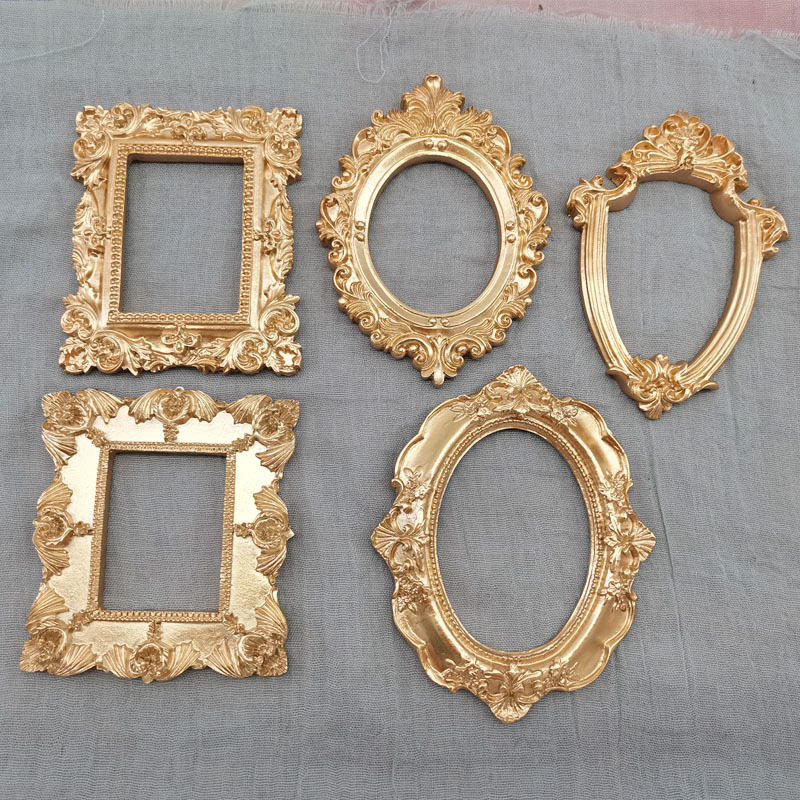 Mini gold small photo frame sh - Bamboo Photo Frame 评论和价格