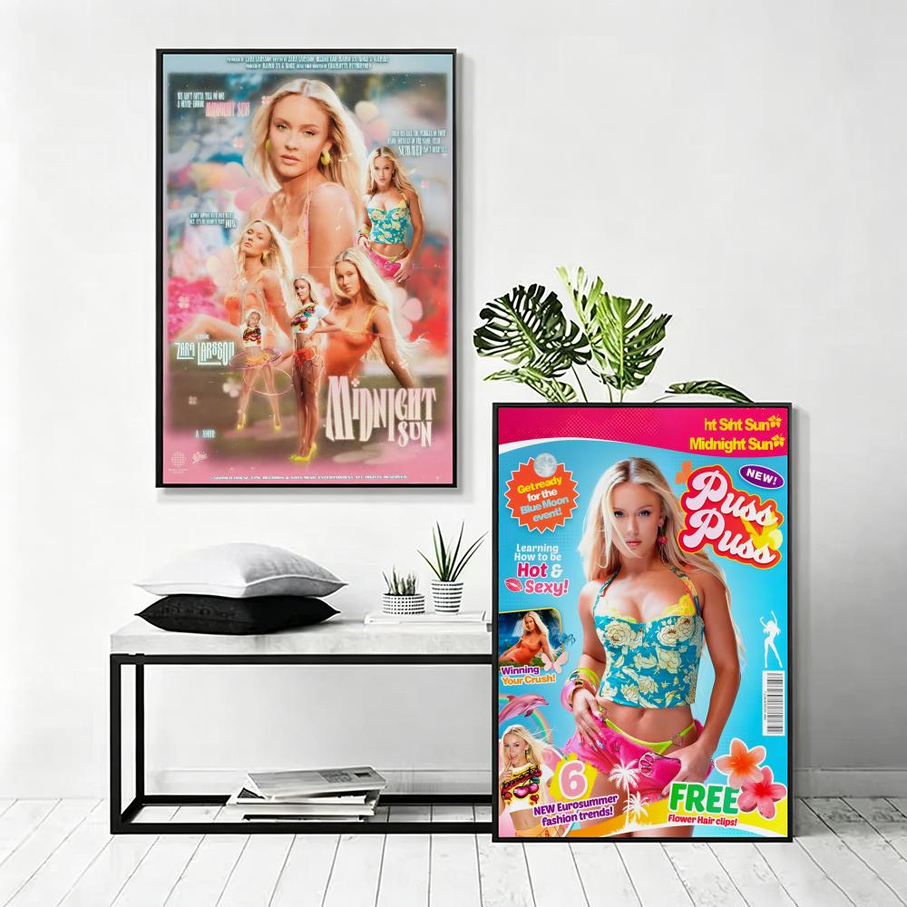 Singer Z-Zara L-Larsson Poster - Home Decor Za 评论和价格
