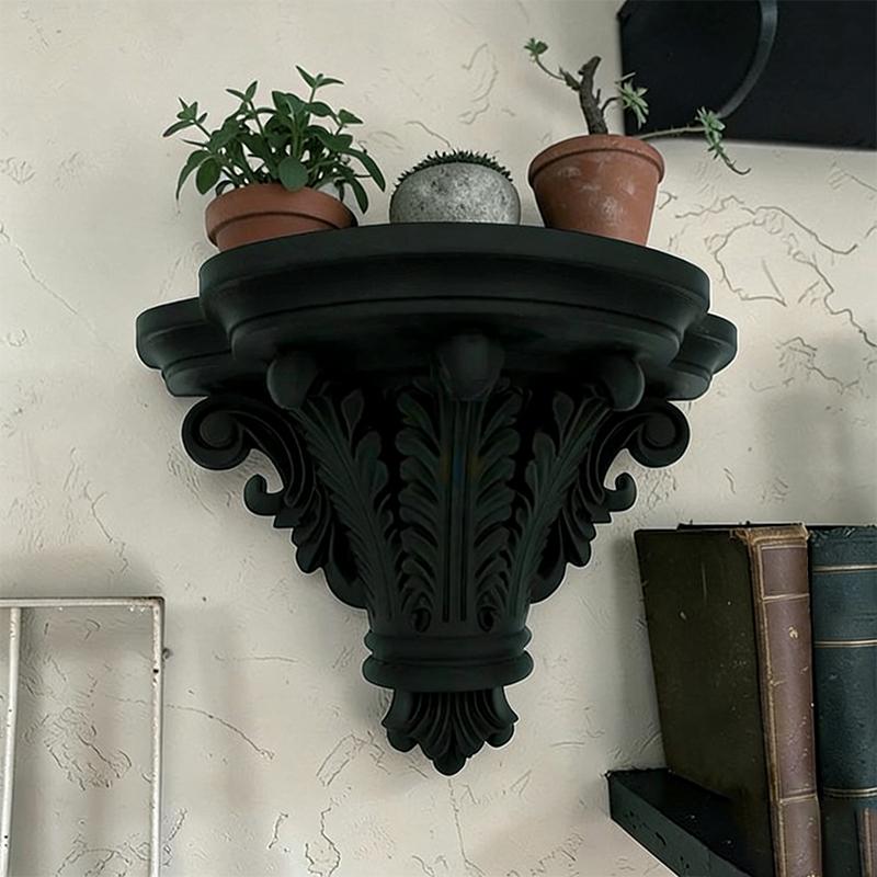 Gothic Floating Wall Shelves C - Bamboo Photo Frame 评论和价格
