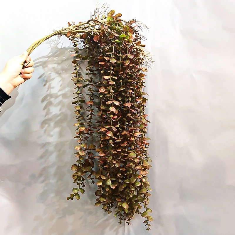 104cm Fake Eucalyptus Rattan A - Rattan Plant Basket 评论和价格